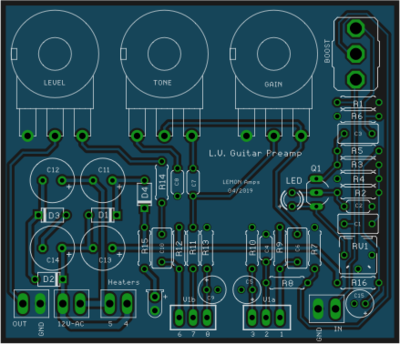 PCB simple face