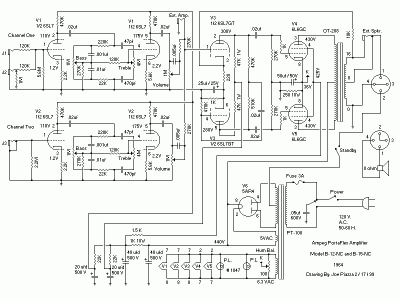 schema original du B15NC