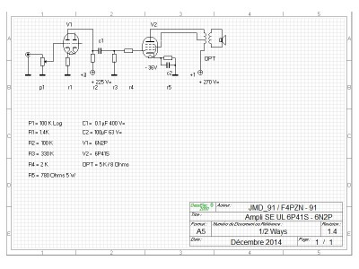 Ampli SE UL 6P41S - 6N2P-ev - EZ81 .JPG